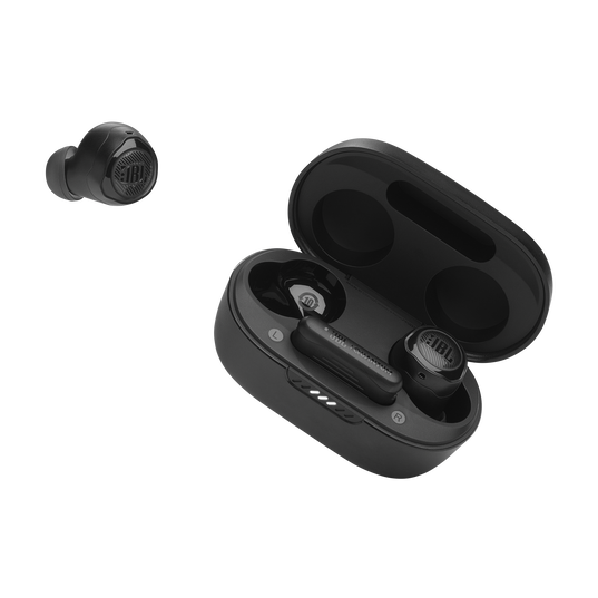 JBL Quantum TWS Air - Black - True wireless gaming earbuds - Detailshot 4